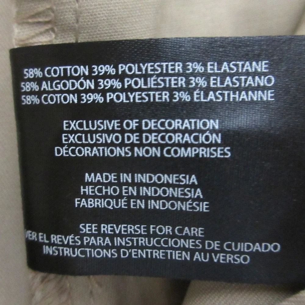 Banana Republic polyester 39% men